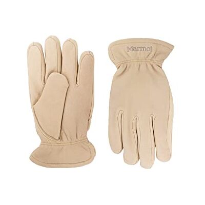 MARMOT Herren Basic Work Glove gefütterte Lederhandschuhe, robuste Arbeitshandschuhe, mit schnelltrocknendem Innenfutter (1er Pack) MARMOT Herren Basic Work Glove gefütterte Lederhandschuhe, robuste Arbeitshandschuhe, mit schnelltrocknendem Innenfutter (1er Pack)