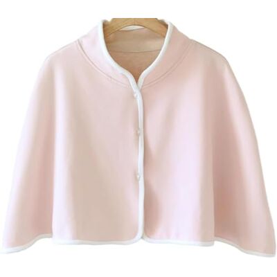BDXZJ Winter Warme Schulterpolster, Poncho Damen Winter, Schulterwärmer, Cape Chaude Hiver Interieur Femme Nackenwärmer Schulterstütze Weste Zum Schlafen A BDXZJ Winter Warme Schulterpolster, Poncho Damen Winter, Schulterwärmer, Cape Chaude Hiver Interieur Femme Nackenwärmer Schulterstütze Weste Zum Schlafen A