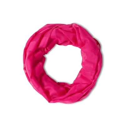 Cecil Loop Schal mit Streifenmuster beetroot pink A Cecil Loop Schal mit Streifenmuster beetroot pink A
