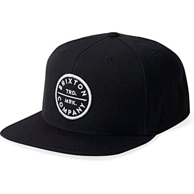 Brixton Men's Pledge MP MESH Cap, Black, One Size, Einheitsgröße Brixton Men's Pledge MP MESH Cap, Black, One Size, Einheitsgröße
