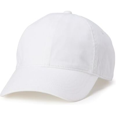 Amazon Herren Baseballkappe aus Gewaschener Baumwolle mit Verstellbarem Riemen, Weiß, Einheitsgröße Amazon Herren Baseballkappe aus Gewaschener Baumwolle mit Verstellbarem Riemen, Weiß, Einheitsgröße