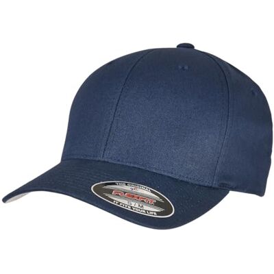 Flexfit Unisex Baseball Cap V Cotton Twill Cap Navy S/M Flexfit Unisex Baseball Cap V Cotton Twill Cap Navy S/M