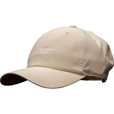 Mizuno Verstellbare Golfmütze im Vintage-Stil, Khaki, Einheitsgröße Mizuno Verstellbare Golfmütze im Vintage-Stil, Khaki, Einheitsgröße