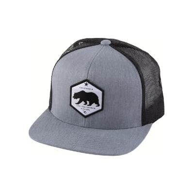 Rip Curl Herren California HWY Trucker Hat, GRAU, Einheitsgröße Rip Curl Herren California HWY Trucker Hat, GRAU, Einheitsgröße