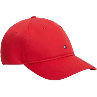 Tommy Hilfiger Damen Cap Flag Soft Panel aus Baumwolle, Rot (Primary Red), Einheitsgröße Tommy Hilfiger Damen Cap Flag Soft Panel aus Baumwolle, Rot (Primary Red), Einheitsgröße