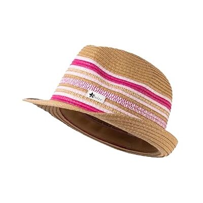 Sterntaler Strohhut Streifen UV 50+ Kinderhut mit bunten Streifen Mädchenhut mit UV -Schutz für Spielspaß an warmen Tagen beige, 47 Sterntaler Strohhut Streifen UV 50+ Kinderhut mit bunten Streifen Mädchenhut mit UV -Schutz für Spielspaß an warmen Tagen beige, 47