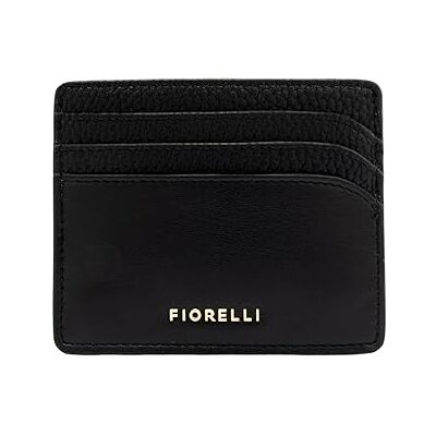 Fiorelli Marnie Kartenetui mit Geschenkbox, 6 Kartenfächer, Kunstleder, Schwarz Fiorelli Marnie Kartenetui mit Geschenkbox, 6 Kartenfächer, Kunstleder, Schwarz