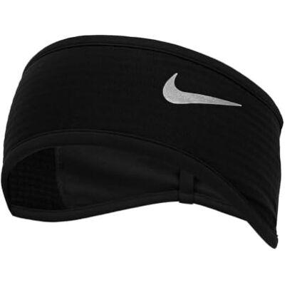 Nike Herren Therma-Fit Sphere Headband Stirnband Running Training Fitness Sport Haarband warm Winter, Black/Silver, One Size Nike Herren Therma-Fit Sphere Headband Stirnband Running Training Fitness Sport Haarband warm Winter, Black/Silver, One Size