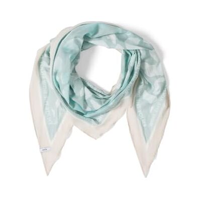 Cecil Tuch mit Leo-Muster in Diamantform mint sea green A Cecil Tuch mit Leo-Muster in Diamantform mint sea green A