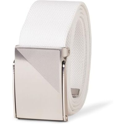 Amazon Herren Gewebter Sport-Golfgürtel Auslauffarben, Weiß, 2X Amazon Herren Gewebter Sport-Golfgürtel Auslauffarben, Weiß, 2X