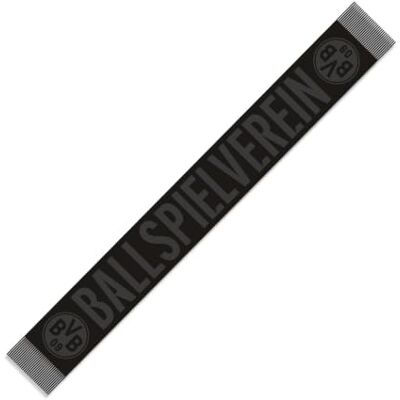 Dortmund BVB Schal schwarz 2024 Dortmund BVB Schal schwarz 2024