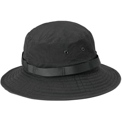 Amazon Herren Outdoor-Sonnenhut mit Breiter Krempe aus Gewaschenem Nylon, Schwarz, L-XL Amazon Herren Outdoor-Sonnenhut mit Breiter Krempe aus Gewaschenem Nylon, Schwarz, L-XL