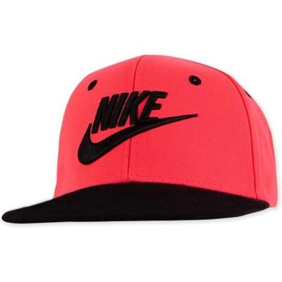 Nike Unisex Kinder Flacher Brim-Hut Baseballkappe, Pink (Racer Pink), Einheitsgröße EU Nike Unisex Kinder Flacher Brim-Hut Baseballkappe, Pink (Racer Pink), Einheitsgröße EU