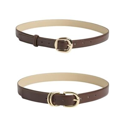 PIECES Pcbira 2-Pack Jeans Belt PIECES Pcbira 2-Pack Jeans Belt
