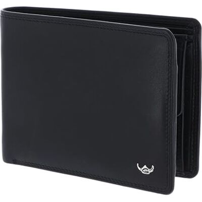 Golden Head Leder Geldbörse Polo RFID Protect Scheintasche 1138 Schwarz Golden Head Leder Geldbörse Polo RFID Protect Scheintasche 1138 Schwarz