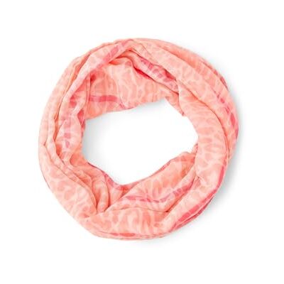 Street One Gemusterter Loop-Schal striking coral A Street One Gemusterter Loop-Schal striking coral A