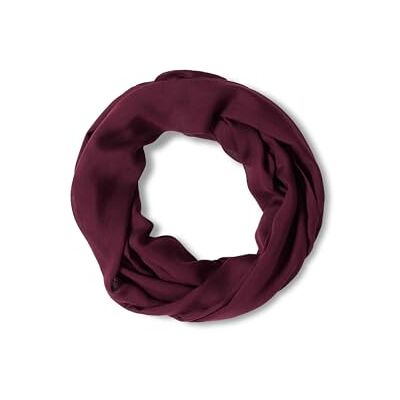 Cecil Loop Schal in Unifarbe aus Viskose sweet grape red A Cecil Loop Schal in Unifarbe aus Viskose sweet grape red A