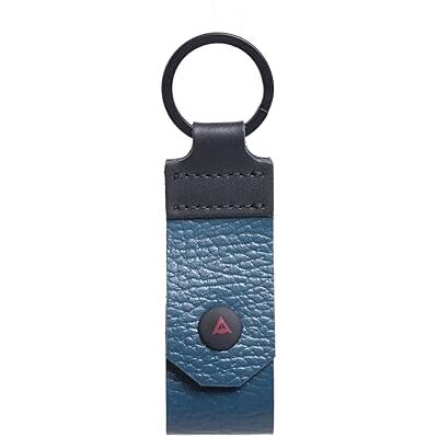 Dainese Pin Leather Keyring, Leder Schlüsselanhänger, für Männer und Frauen, Petrol Blau, N Dainese Pin Leather Keyring, Leder Schlüsselanhänger, für Männer und Frauen, Petrol Blau, N