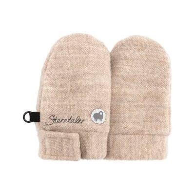 Sterntaler Fäustling ohne Daumen aus Merinowolle, gefüttert, mit Klettverschluss Unisex Accessoires für Babys & Kleinkinder weich und warm sand, Gr. 2 Sterntaler Fäustling ohne Daumen aus Merinowolle, gefüttert, mit Klettverschluss Unisex Accessoires für Babys & Kleinkinder weich und warm sand, Gr. 2
