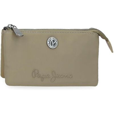 Pepe Jeans Corin Geldbörse mit DREI Fächern, Grün, 17,5 x 9,5 x 2 cm, Polyester und PU von Joumma Bags, grün, Talla única, Geldbörse mit DREI Fächern Pepe Jeans Corin Geldbörse mit DREI Fächern, Grün, 17,5 x 9,5 x 2 cm, Polyester und PU von Joumma Bags, grün, Talla única, Geldbörse mit DREI Fächern