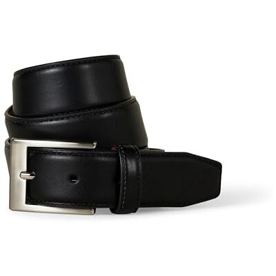 Amazon Herren Ledergürtel im Klassischen Stil, Schwarz, 125 Amazon Herren Ledergürtel im Klassischen Stil, Schwarz, 125
