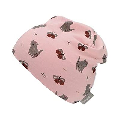 Sterntaler Mädchen Miezi Beanie-Mütze, rosa, 49, 1402260 Sterntaler Mädchen Miezi Beanie-Mütze, rosa, 49, 1402260