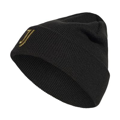 Adidas Unisex Juventus Woolie Hat, Black/Khaki, M-L Adidas Unisex Juventus Woolie Hat, Black/Khaki, M-L