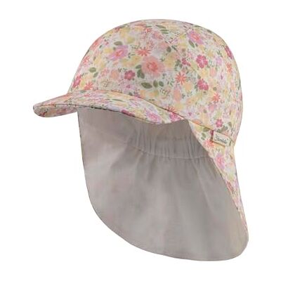 Sterntaler Schirmmütze mit Nackenschutz Blümchen für Mädchen Baby Mütze aus Bio -Baumwollmuesselin Sonnenkappe Baby gefüttert mit Baumwollstoff Ecru, 49 Sterntaler Schirmmütze mit Nackenschutz Blümchen für Mädchen Baby Mütze aus Bio -Baumwollmuesselin Sonnenkappe Baby gefüttert mit Baumwollstoff Ecru, 49