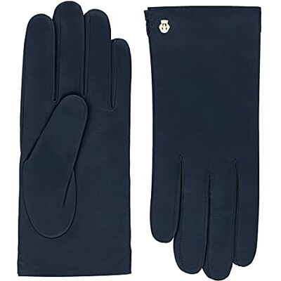 Roeckl Damen Odessa Lederhandschuhe, Classic Navy, 8 Roeckl Damen Odessa Lederhandschuhe, Classic Navy, 8