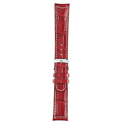 Morellato Herrenuhrarmband, MANUFATTI Kollektion, mod. GUTTUSO, aus Kalbsleder Mit Alligator-Struktur A01U3882A59 Morellato Herrenuhrarmband, MANUFATTI Kollektion, mod. GUTTUSO, aus Kalbsleder Mit Alligator-Struktur A01U3882A59