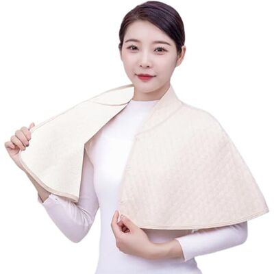 XYLGJYT Nacken Und Schulterwärmer,Winter Schulterschutz Schlafweste,Warm Schulterwickel Rückenwärmer,Damen Herren Nackenwärmer Baumwolle,Bettjäckchen Damen Senioren Warm(Beige C) XYLGJYT Nacken Und Schulterwärmer,Winter Schulterschutz Schlafweste,Warm Schulterwickel Rückenwärmer,Damen Herren Nackenwärmer Baumwolle,Bettjäckchen Damen Senioren Warm(Beige C)