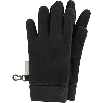 Sterntaler Fingerhandschuh Microfleece mit elastischen Bündchen – Warme Kinder Handschuhe – Unisex Winterhandschuhe für Jungen & Mädchen Accessoire für kühlere Tage – schwarz, Größe 2 Sterntaler Fingerhandschuh Microfleece mit elastischen Bündchen – Warme Kinder Handschuhe – Unisex Winterhandschuhe für Jungen & Mädchen Accessoire für kühlere Tage – schwarz, Größe 2