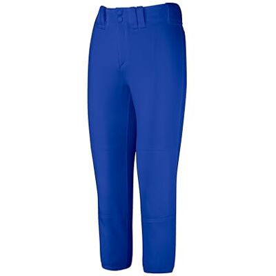 Mizuno Fastpitch Softballhose für Erwachsene Damen mit Gürtel, niedrige Leibhöhe Mizuno Fastpitch Softballhose für Erwachsene Damen mit Gürtel, niedrige Leibhöhe