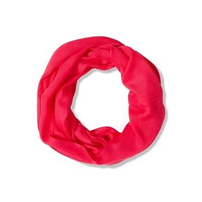 Cecil Loop Schal in Unifarbe aus Viskose glazed apple red A Cecil Loop Schal in Unifarbe aus Viskose glazed apple red A