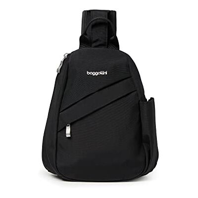 Baggallini Damen Medium Sling, Schwarz, Einheitsgröße Baggallini Damen Medium Sling, Schwarz, Einheitsgröße