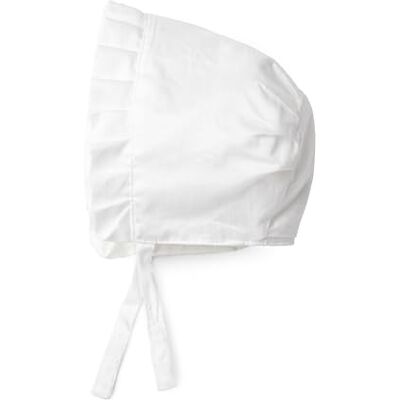 Amazon x Sofia Grainge Baby Mädchen Mütze mit Rüschenkrempe, Weiß, S Amazon x Sofia Grainge Baby Mädchen Mütze mit Rüschenkrempe, Weiß, S