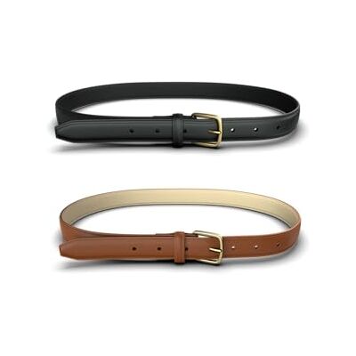 PIECES female Gürtel PCOLINE 2-PACK PU PIECES female Gürtel PCOLINE 2-PACK PU