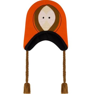 Concept One South Park Beanie Mütze Eric Cartman Peruanische Winter Strickmütze mit Bommel und Quasten, Kenny McCormick, Einheitsgröße Concept One South Park Beanie Mütze Eric Cartman Peruanische Winter Strickmütze mit Bommel und Quasten, Kenny McCormick, Einheitsgröße