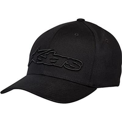 Alpinestars Herren Hat/Beanie Blaze Flexfit Baseball Kappe, BLACK/WHITE, L-XL EU Alpinestars Herren Hat/Beanie Blaze Flexfit Baseball Kappe, BLACK/WHITE, L-XL EU