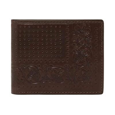 Fossil Derrick Herren Braun Leder Geldbörse, ML4729443 Fossil Derrick Herren Braun Leder Geldbörse, ML4729443