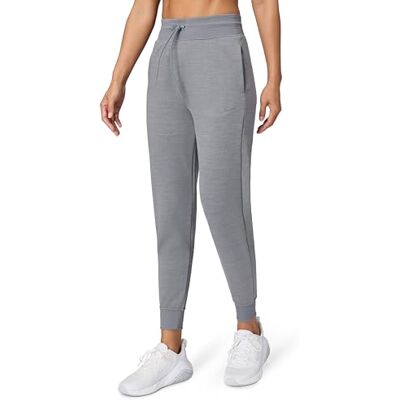 Nike Therma-Fit One 7/8-Jogger Mit Hohem Taillenbund Für Damen, Carbon Heather, FB5431-091, S Nike Therma-Fit One 7/8-Jogger Mit Hohem Taillenbund Für Damen, Carbon Heather, FB5431-091, S