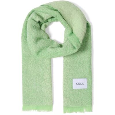 Cecil Jacquard Schal dark bamboo green A Cecil Jacquard Schal dark bamboo green A