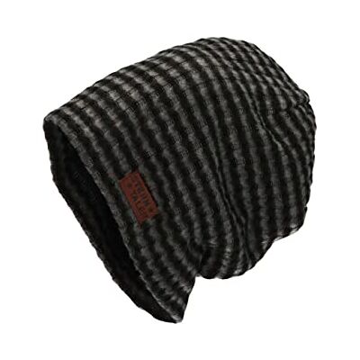Sterntaler Baby Jungen Slouch-Beanie Streifen Mütze Kinderbeanie Gefüttert Mit Baumwoll Fleece Schwarz, 53 Sterntaler Baby Jungen Slouch-Beanie Streifen Mütze Kinderbeanie Gefüttert Mit Baumwoll Fleece Schwarz, 53