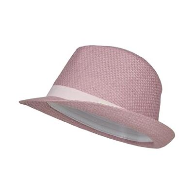 Sterntaler Strohhut mit Garniturband – Leichter, atmungsaktiver Kindersonnenhut mit Sonnenschutz, Garniturband und nach Oben gebogener Krempe, UV-Schutz 50+, Samtrosa, Größe 49 Sterntaler Strohhut mit Garniturband – Leichter, atmungsaktiver Kindersonnenhut mit Sonnenschutz, Garniturband und nach Oben gebogener Krempe, UV-Schutz 50+, Samtrosa, Größe 49