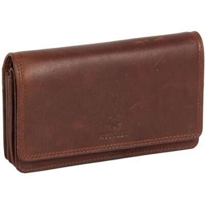 MUSTANG Leder Geldbörse Como Luanda Wallet Brown braun MUSTANG Leder Geldbörse Como Luanda Wallet Brown braun