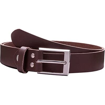 Vascavi Ledergürtel echt Leder, 3 cm breit und ca. 0.25 cm stark, Gürtel, Unisex, Jeansgürtel, Made in Germany (120 cm Gesamtlänge 130 cm, Dunkelbraun) Vascavi Ledergürtel echt Leder, 3 cm breit und ca. 0.25 cm stark, Gürtel, Unisex, Jeansgürtel, Made in Germany (120 cm Gesamtlänge 130 cm, Dunkelbraun)