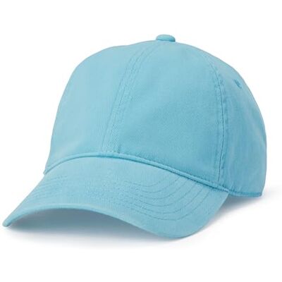 Amazon Damen Baseballkappe, Hellblau, Einheitsgröße Amazon Damen Baseballkappe, Hellblau, Einheitsgröße