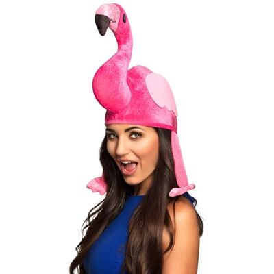 Boland 52271 Tier Mütze, Flamingo, Rosa, Plüsch Hut, Fasching, Karneval, Mottoparty, Spaßmütze Boland 52271 Tier Mütze, Flamingo, Rosa, Plüsch Hut, Fasching, Karneval, Mottoparty, Spaßmütze