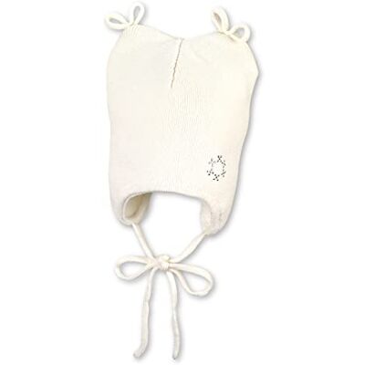Sterntaler Baby Mädchen Strickmütze Baby Strickmütze Strass, beige, 49 Sterntaler Baby Mädchen Strickmütze Baby Strickmütze Strass, beige, 49
