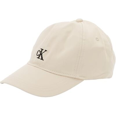 Calvin Unisex-Kinder Monogramm Baseballkappe IU0IU00150 Sonstige Kopfbedeckung, Grau (Hafermeal), S-M Calvin Unisex-Kinder Monogramm Baseballkappe IU0IU00150 Sonstige Kopfbedeckung, Grau (Hafermeal), S-M